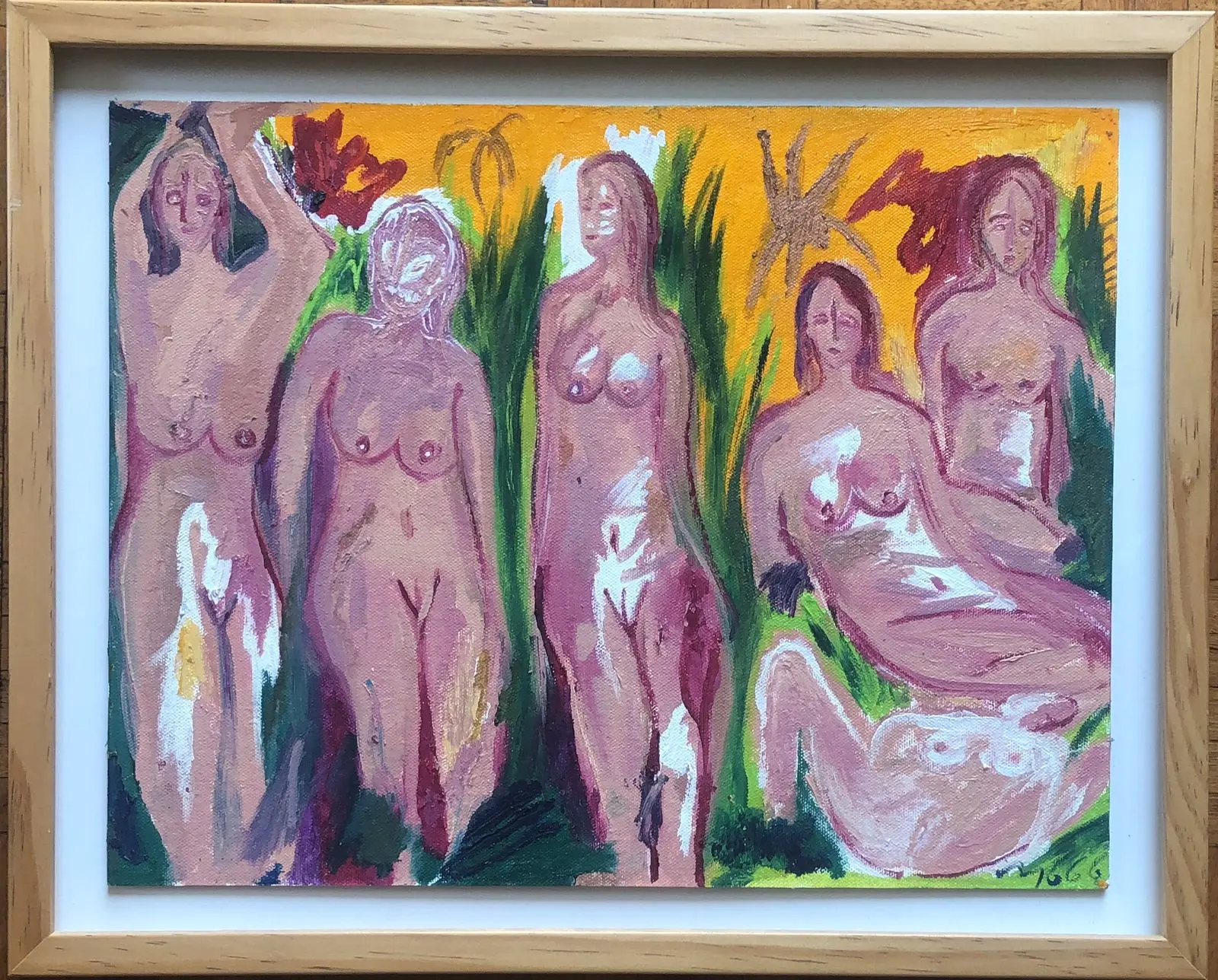 Art painting of Mario Gildardo